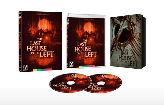 The Last House On The Left Limited Edition Arrow Video Blu-Ray [NEW] [SLIPCOVER]