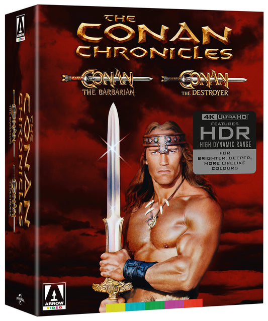 The Conan Chronicles Limited Edition Arrow Video 4K UHD Box Set [NEW]