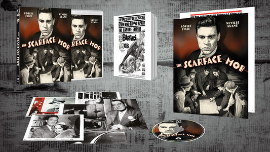 The Scarface Mob Limited Edition Arrow Video Blu-Ray [NEW] [SLIPCOVER]