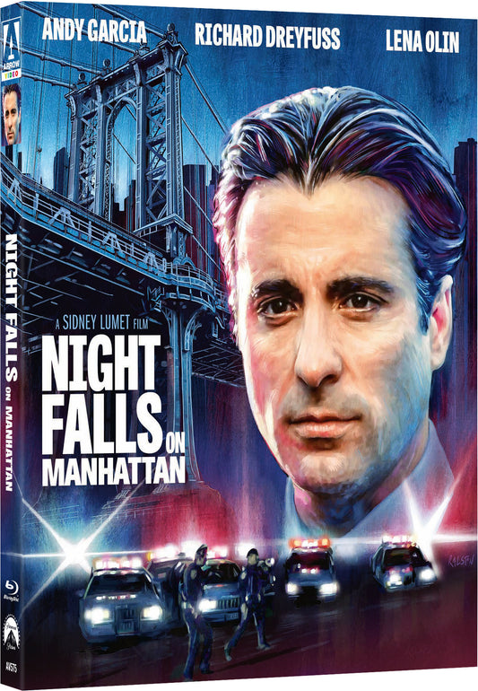 Night Falls on Manhattan Limited Edition Arrow Video Blu-Ray [PRE-ORDER] [SLIPCOVER]