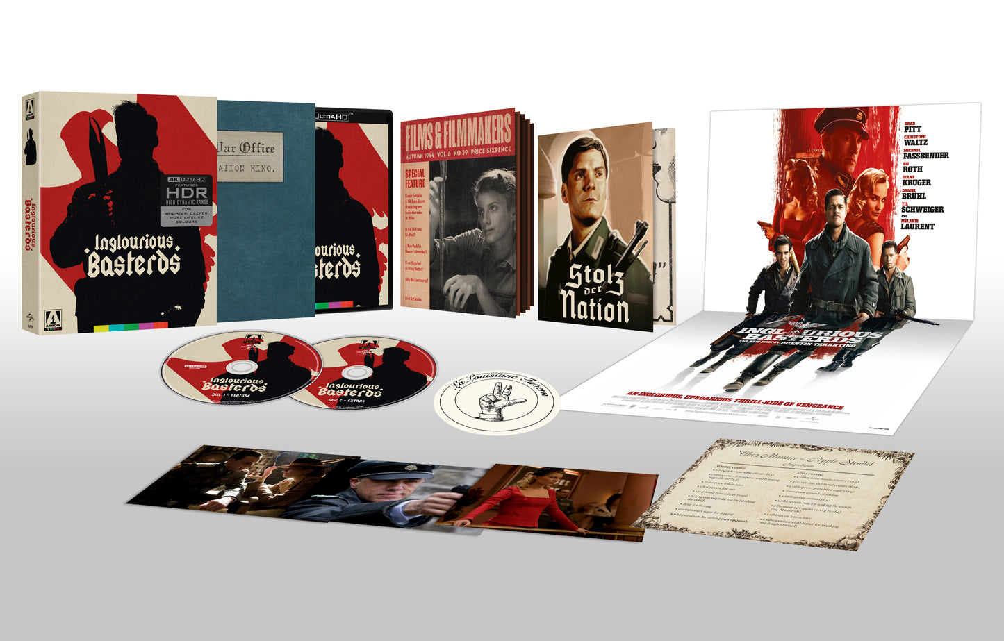 Inglourious Basterds Limited Edition Arrow Video 4K UHD [PRE-ORDER] [SLIPCOVER]