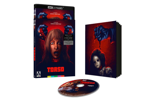 Torso Limited Edition Arrow Video 4K UHD [NEW] [SLIPCOVER]