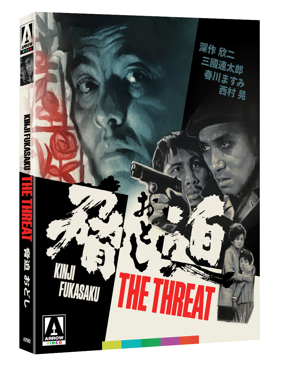 The Threat Limited Edition Arrow Video Blu-Ray [NEW] [SLIPCOVER]