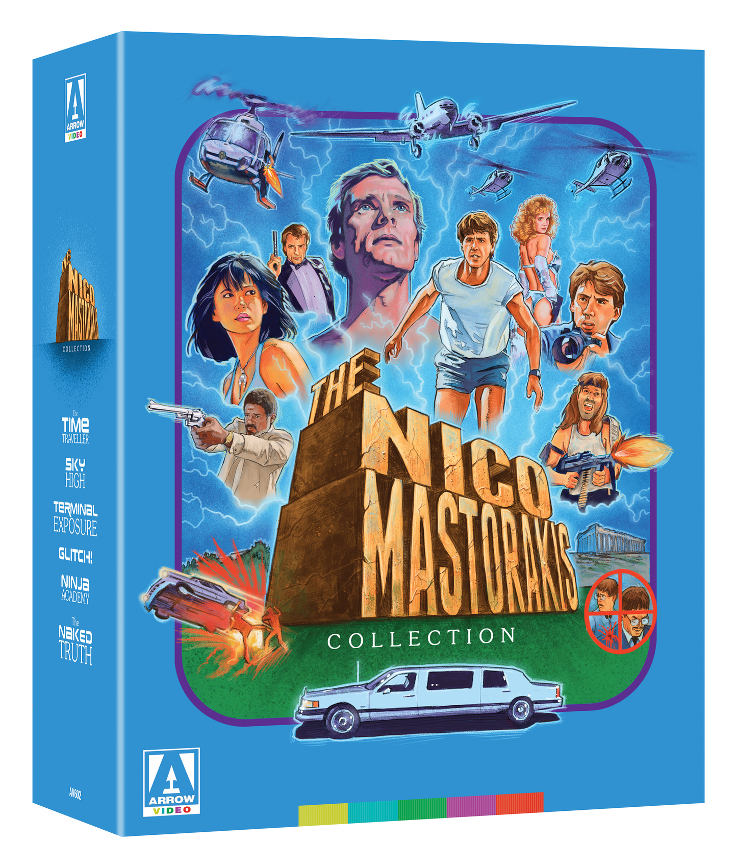 The Nico Mastorakis Collection Limited Edition Arrow Video Blu-Ray Box Set [NEW]