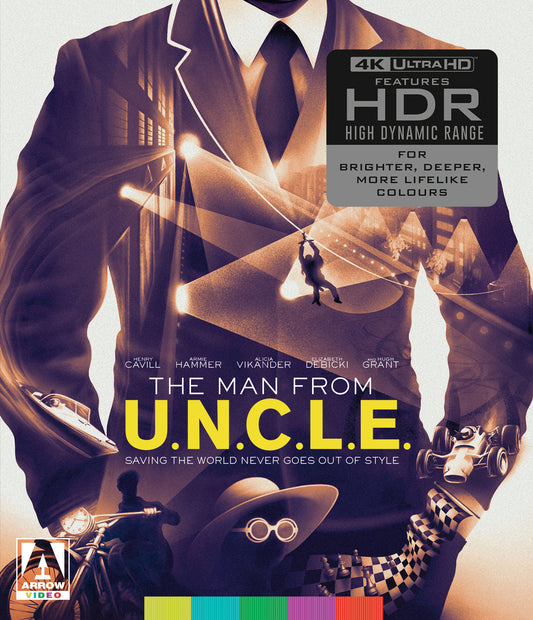 The Man From U.N.C.L.E. Limited Edition Arrow Video 4K UHD [NEW] [SLIPCOVER]