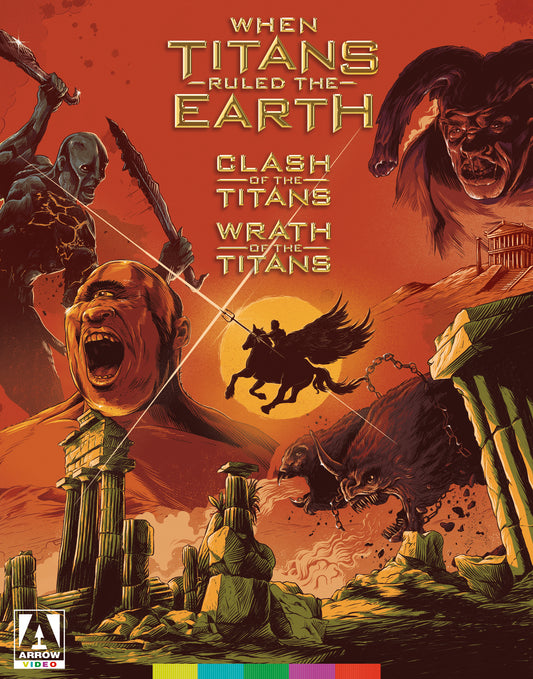 When Titans Ruled The Earth: Clash Of The Titans & Wrath Of The Titans Limited Edition Arrow Video Blu-Ray Box Set [NEW]