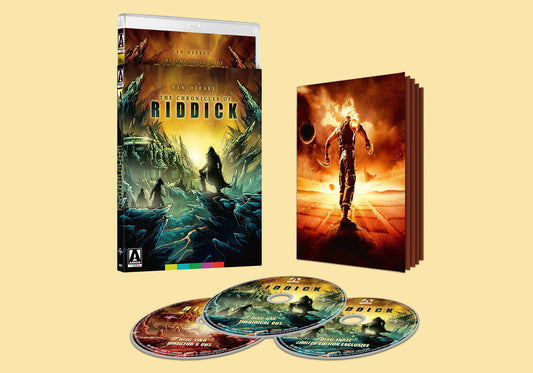 The Chronicles Of Riddick Limited Edition Arrow Video Blu-Ray [NEW] [SLIPCOVER]