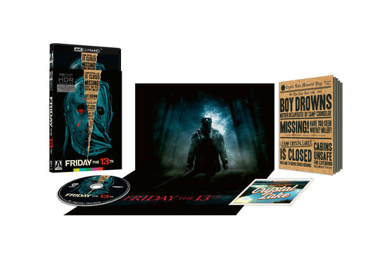 Friday The 13th (2009) Limited Edition Arrow Video 4K UHD [NEW] [SLIPCOVER]