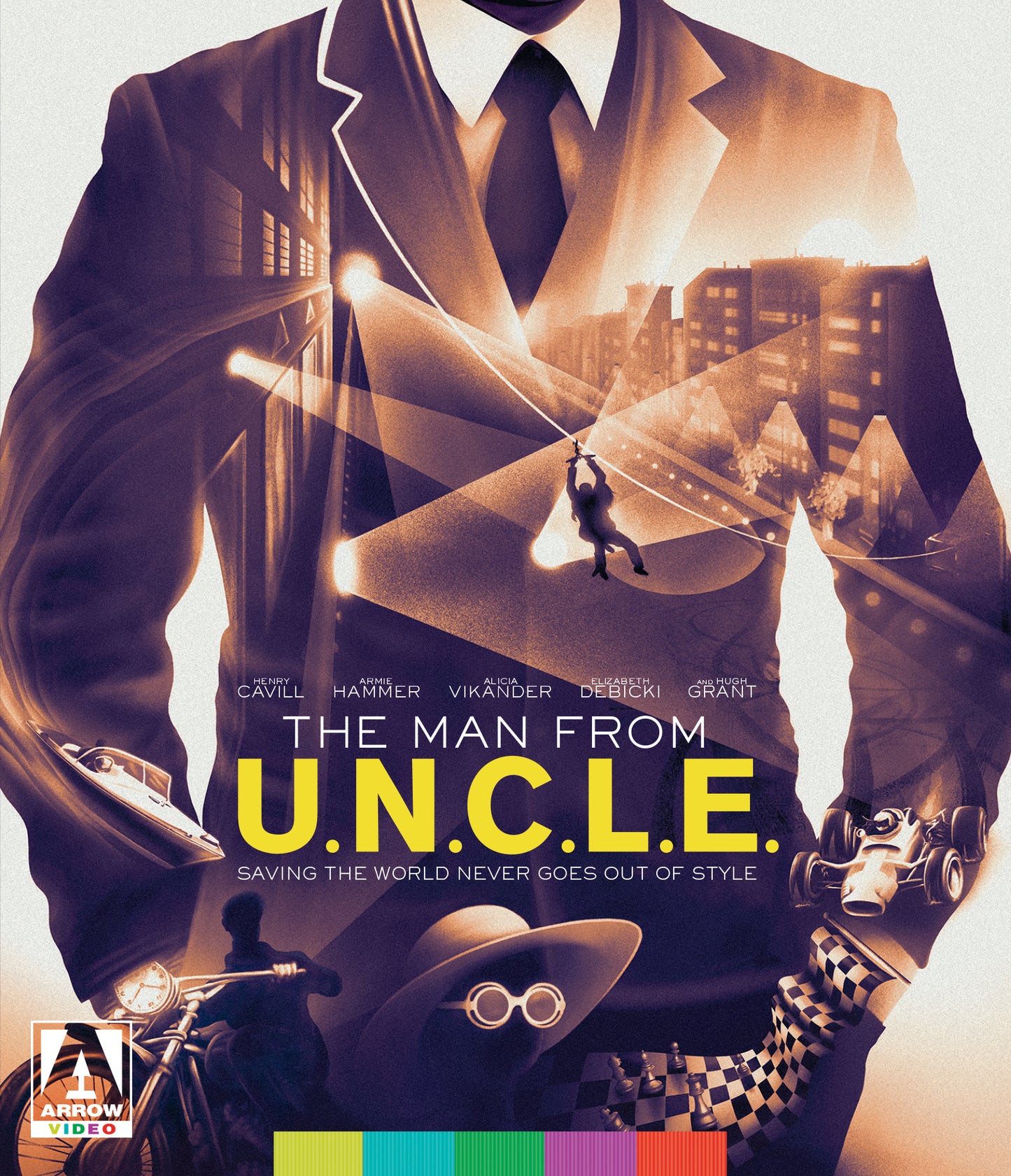 The Man From U.N.C.L.E Limited Edition Arrow Video Blu-Ray [NEW] [SLIPCOVER]