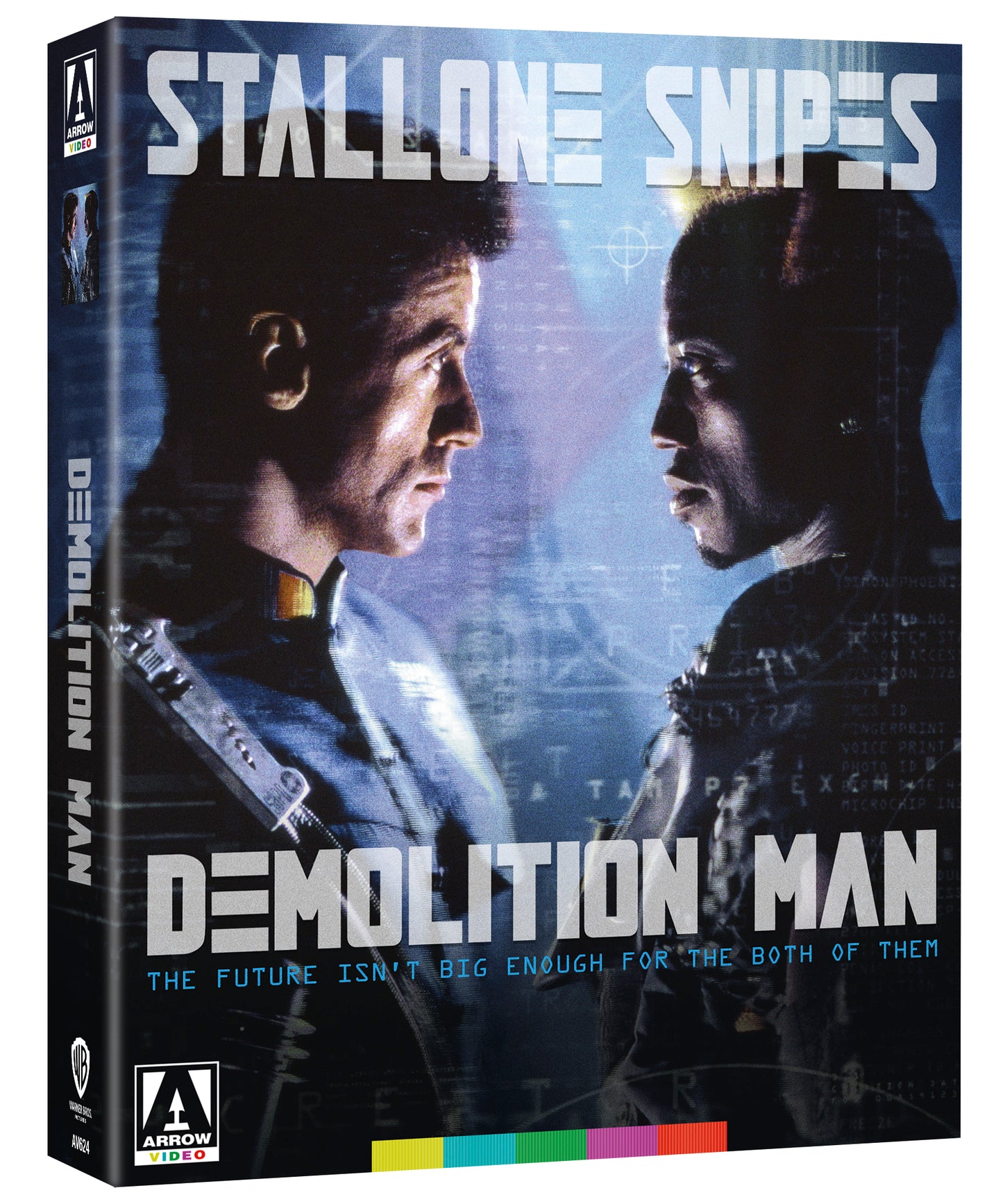 Demolition Man Limited Edition Arrow Video Blu-Ray [NEW] [SLIPCOVER]