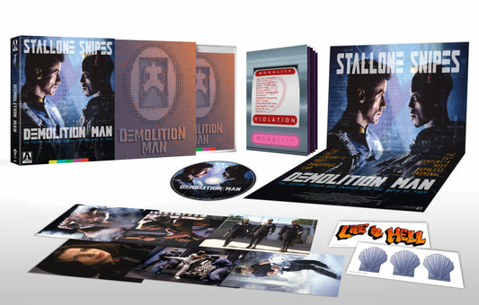 Demolition Man Limited Edition Arrow Video Blu-Ray [PRE-ORDER] [SLIPCOVER]