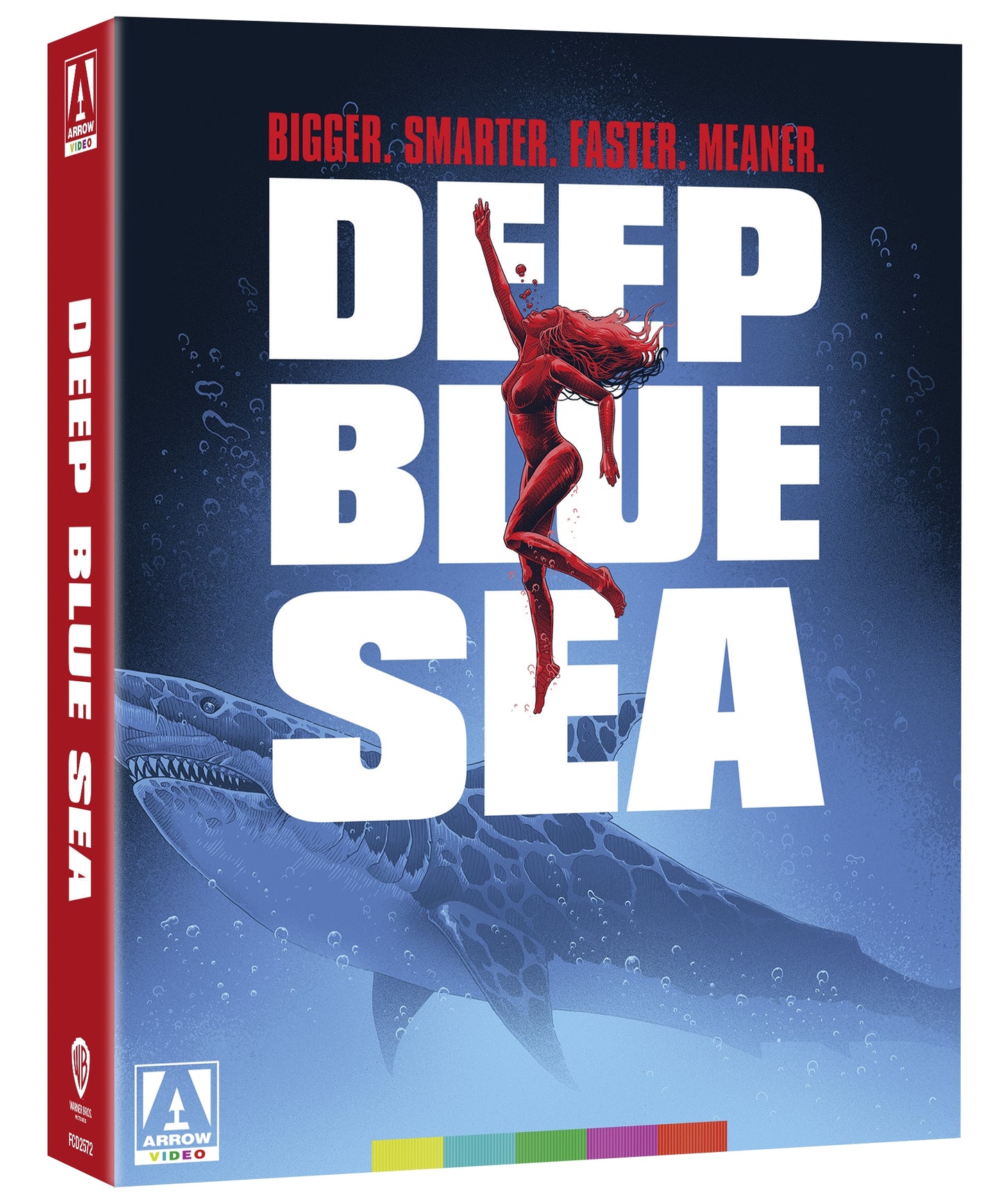 Deep Blue Sea Limited Edition Arrow Video Blu-Ray [NEW] [SLIPCOVER]