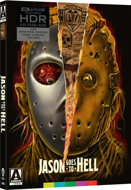 Jason Goes to Hell Limited Edition Arrow Video 4K UHD [PRE-ORDER] [SLIPCOVER]