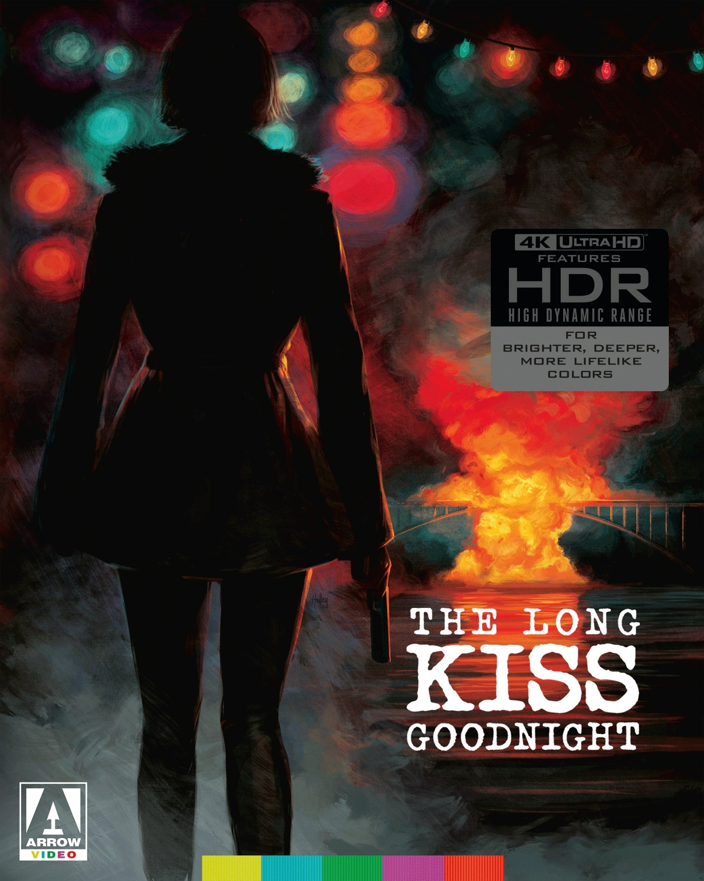 The Long Kiss Goodnight Limited Edition Arrow Video 4K UHD [PRE-ORDER] [SLIPCOVER]