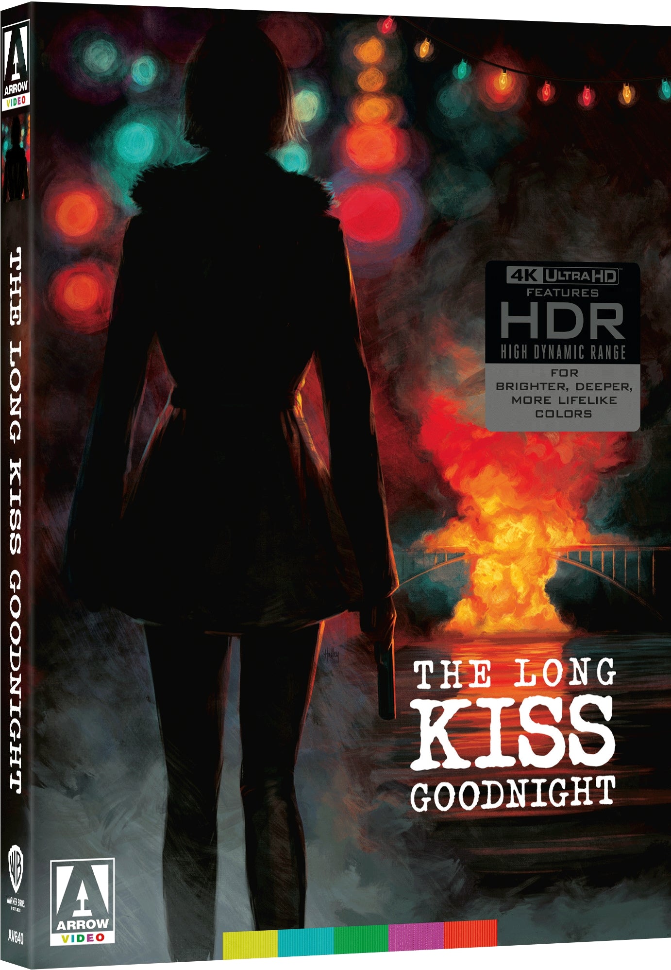 The Long Kiss Goodnight Limited Edition Arrow Video 4K UHD [PRE-ORDER] [SLIPCOVER]