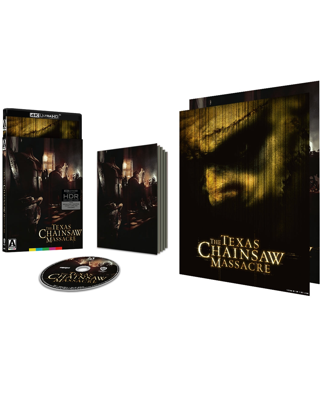 The Texas Chainsaw Massacre Limited Edition Arrow Video 4K UHD [PRE-ORDER] [SLIPCOVER]