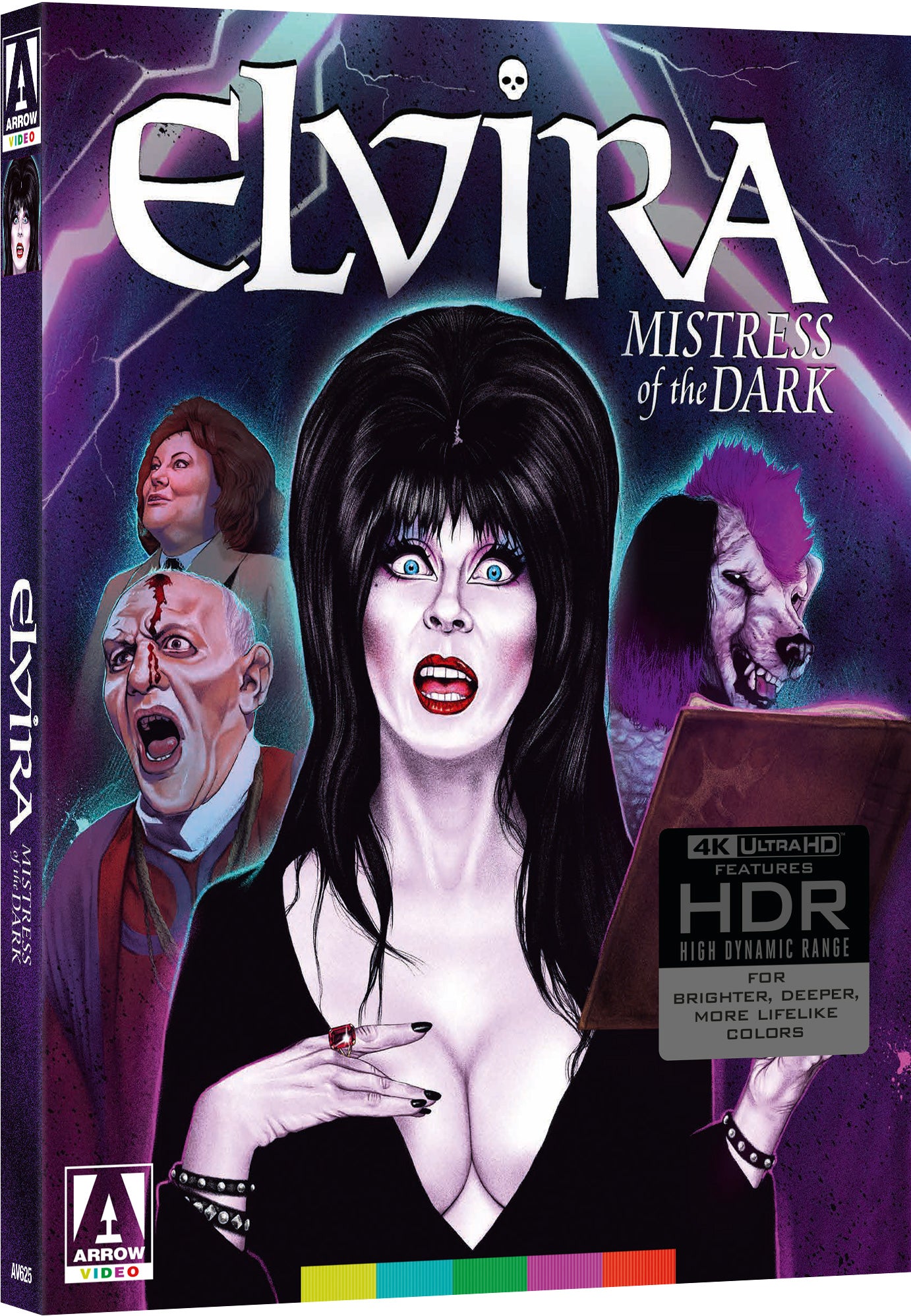 Elvira: Mistress Of The Dark Limited Edition Arrow Video 4K UHD [NEW] [SLIPCOVER]