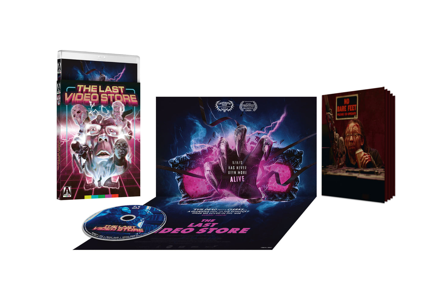 The Last Video Store Limited Edition Arrow Video Blu-Ray [NEW] [SLIPCOVER]