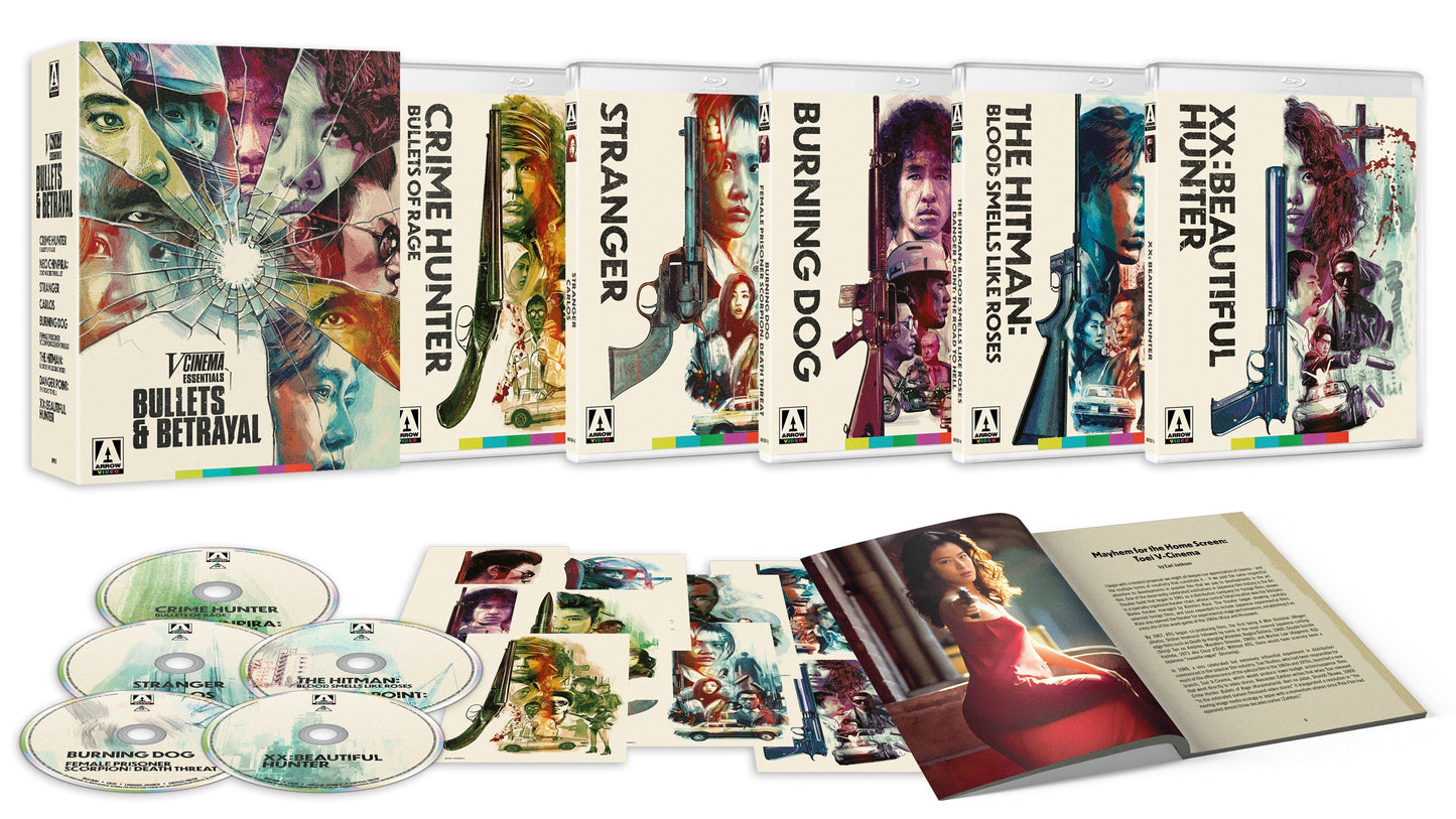 V-Cinema Essentials: Bullets & Betrayal Limited Edition Arrow Video Blu-Ray Box Set [PRE-ORDER]