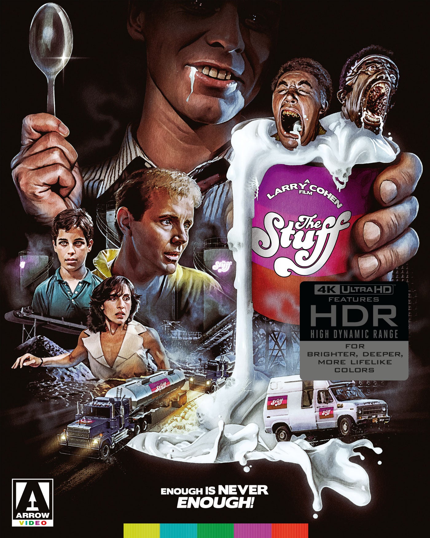 The Stuff Limited Edition Arrow Video 4K UHD/Blu-Ray [PRE-ORDER] [SLIPCOVER]