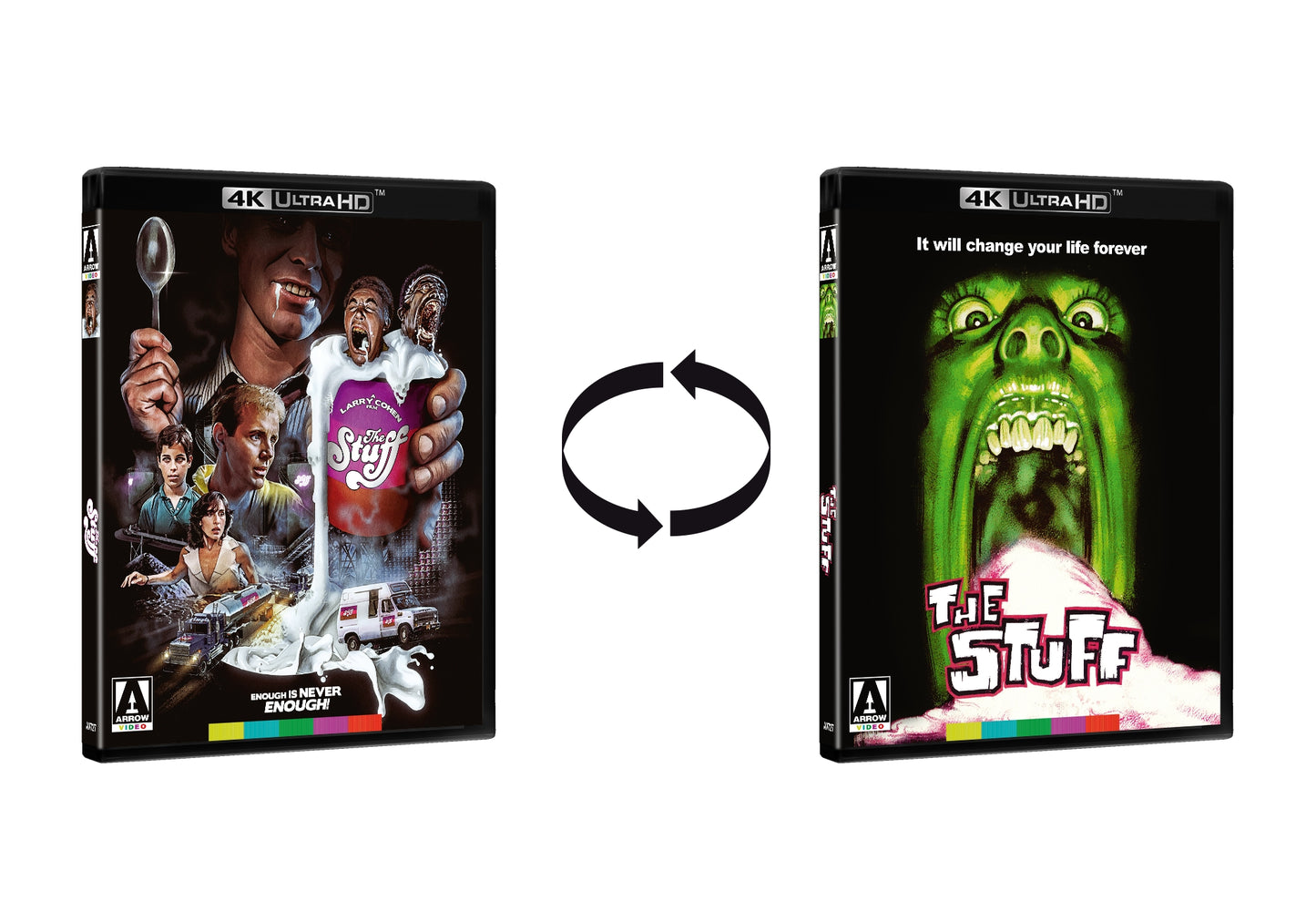 The Stuff Limited Edition Arrow Video 4K UHD/Blu-Ray [PRE-ORDER] [SLIPCOVER]