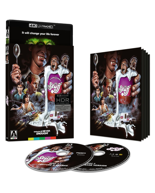 The Stuff Limited Edition Arrow Video 4K UHD/Blu-Ray [PRE-ORDER] [SLIPCOVER]