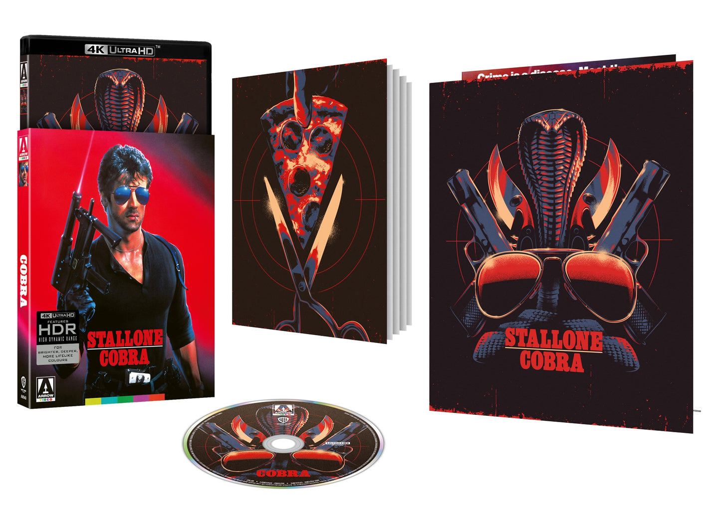 Cobra Limited Edition Arrow Video 4K UHD [PRE-ORDER] [SLIPCOVER]