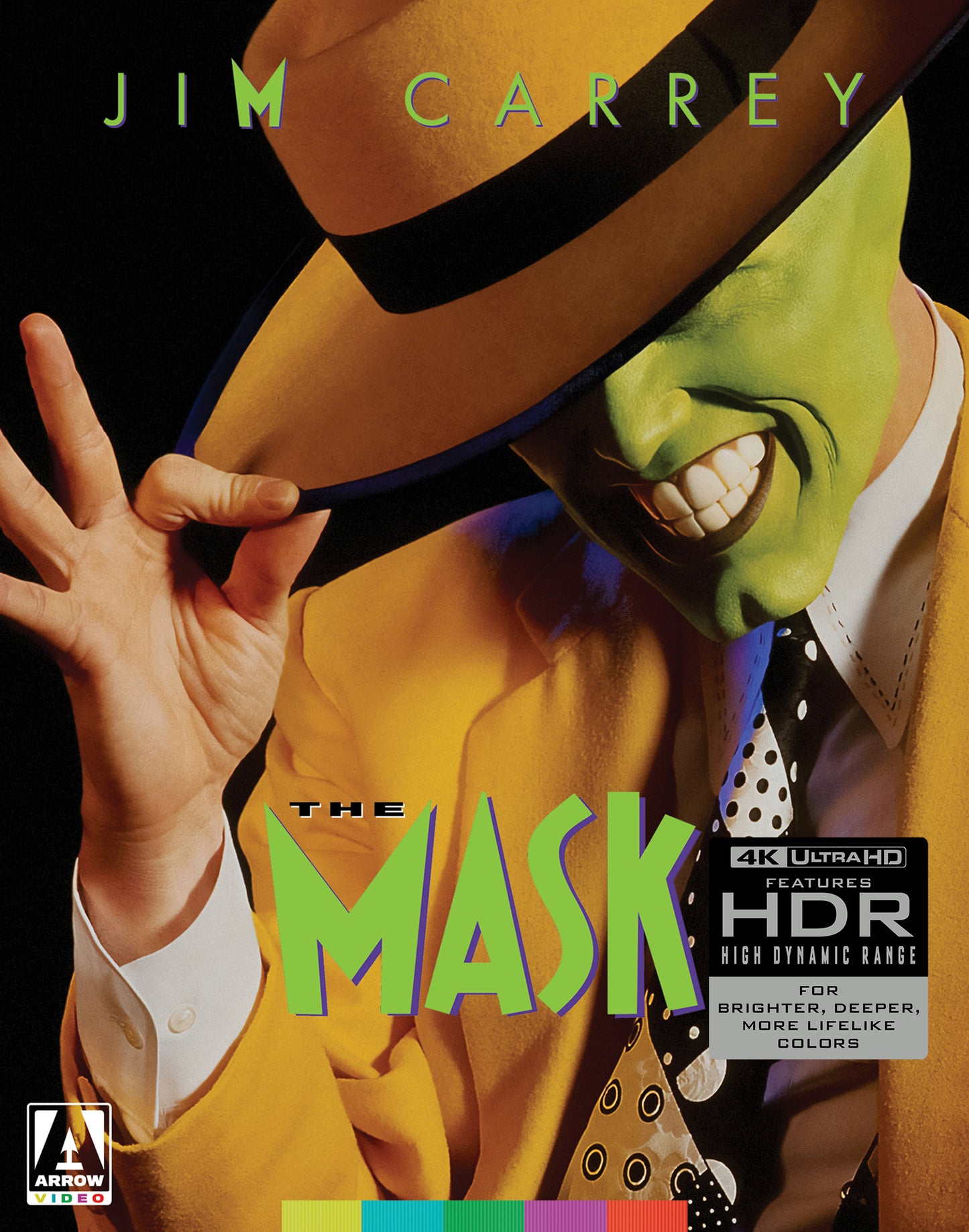 The Mask Limited Edition Arrow Video 4K UHD [NEW] [SLIPCOVER]