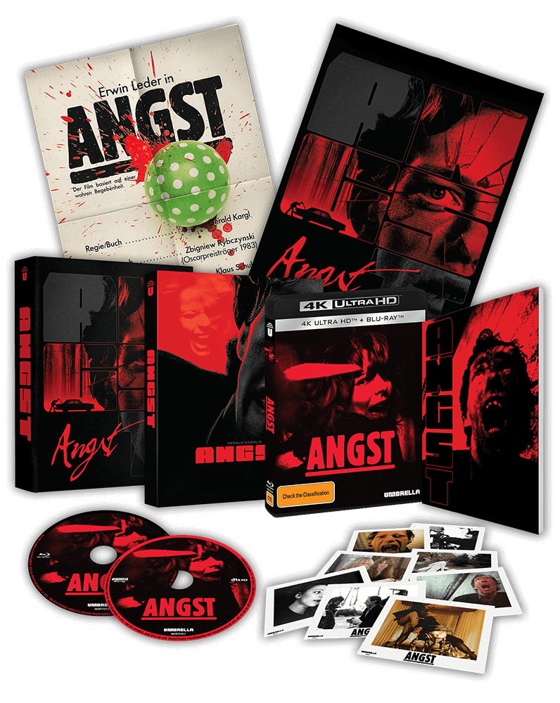 Angst (1983) 4K & Blu-ray Collector's Edition