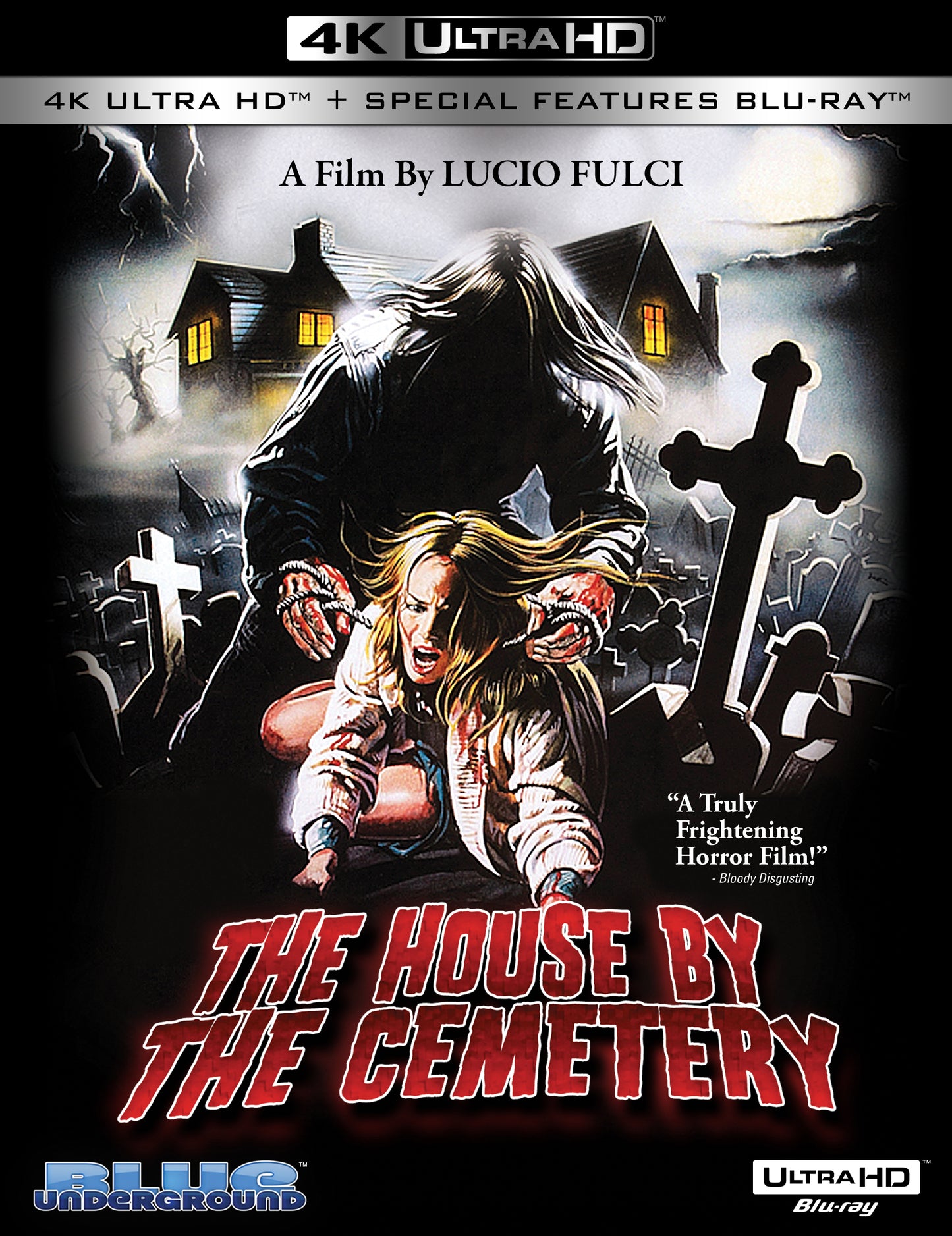 The House by the Cemetery Blue Underground 4K UHD/Blu-Ray [NEW]