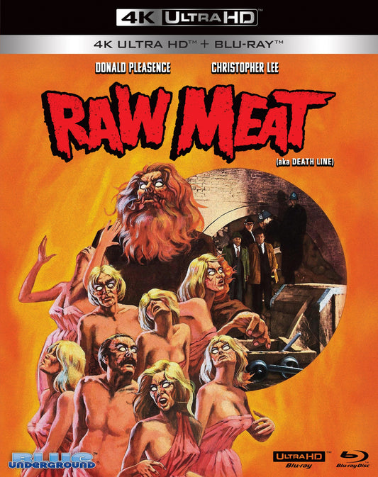 Raw Meat aka Death Line Limited Edition Blue Underground 4K UHD/Blu-Ray [PRE-ORDER] [SLIPCOVER]