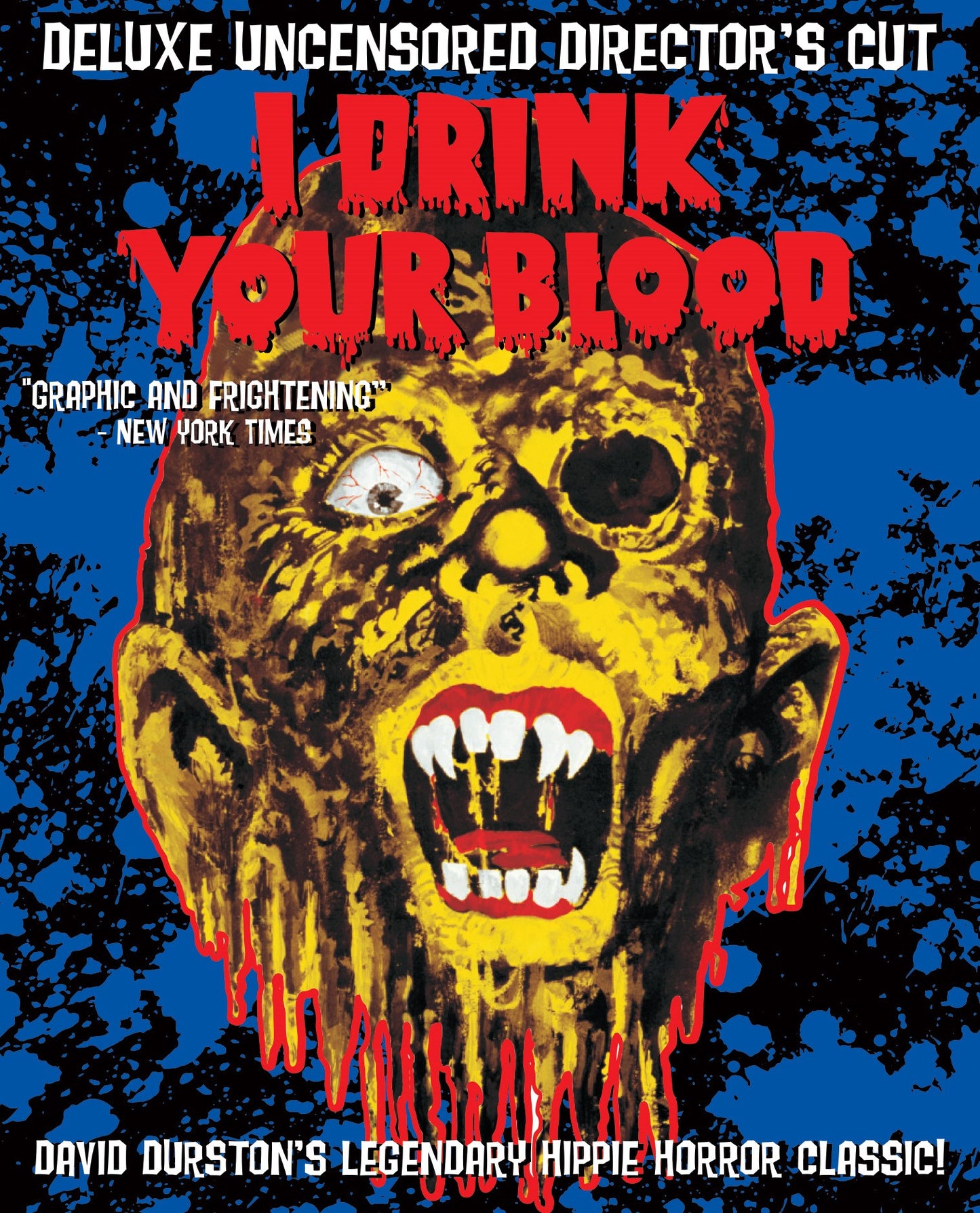 I Drink Your Blood + I Eat Your Skin Grindhouse Releasing Blu-Ray [NEW]