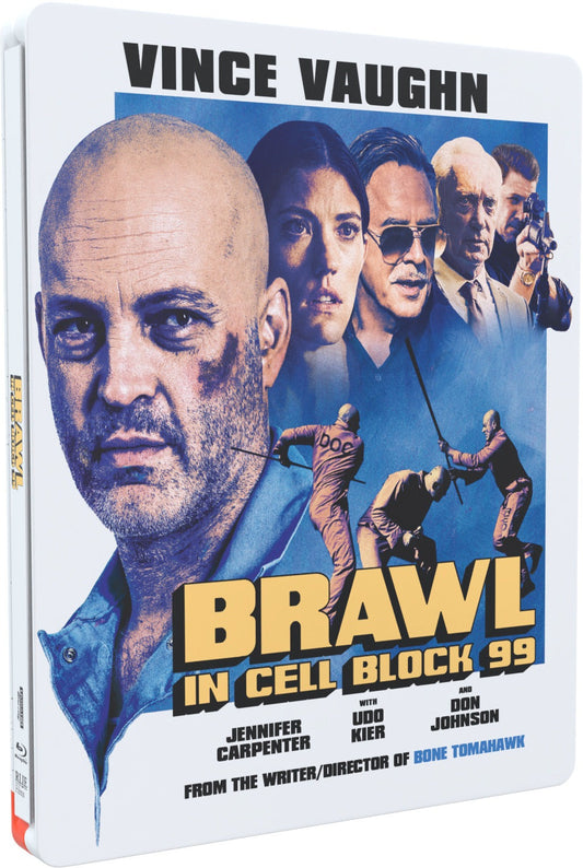 Brawl In Cell Block 99 Limited Edition Image Entertainment 4K UHD/Blu-Ray Steelbook [NEW]