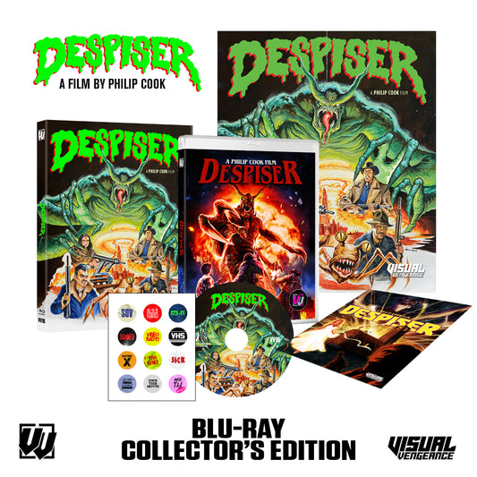 Despiser Limited Edition Visual Vengeance Blu-Ray [NEW] [SLIPCOVER]