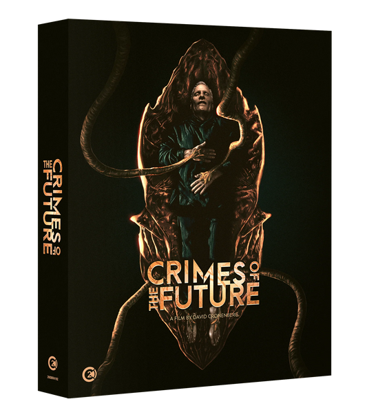 Crimes of the Future Limited Edition Second Sight Films 4K UHD/Blu-Ray Box Set [NEW] [SLIPCOVER]