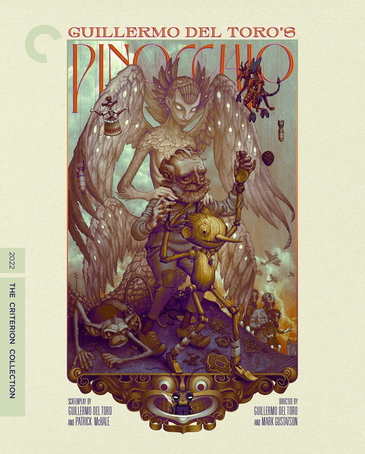 Guillermo del Toro’s Pinocchio The Criterion Collection 4K UHD/Blu-Ray [NEW] [SLIPCOVER]