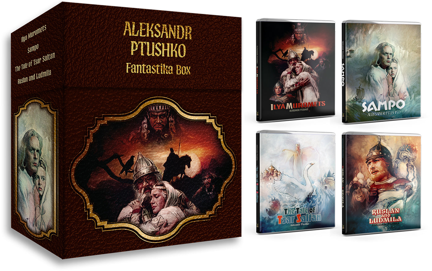 Aleksandr Ptushko Fantastika Box Deaf Crocodile Blu-Ray Box Set [PRE-ORDER]
