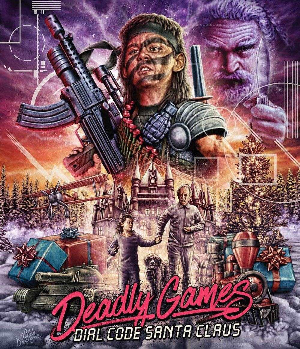 Deadly Games: Dial Code Santa Claus Vinegar Syndrome 4K UHD/Blu-Ray [NEW]