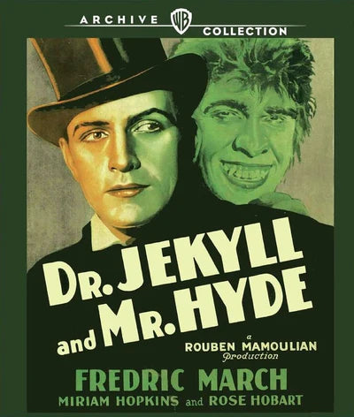 Dr. Jekyll and Mr. Hyde (1931) Warner Archive Blu-Ray [NEW]