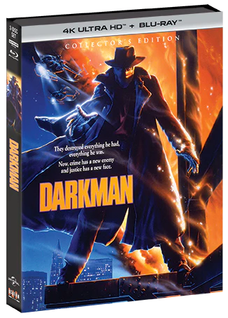 Darkman Scream Factory 4K UHD/Blu-Ray [NEW] [SLIPCOVER]