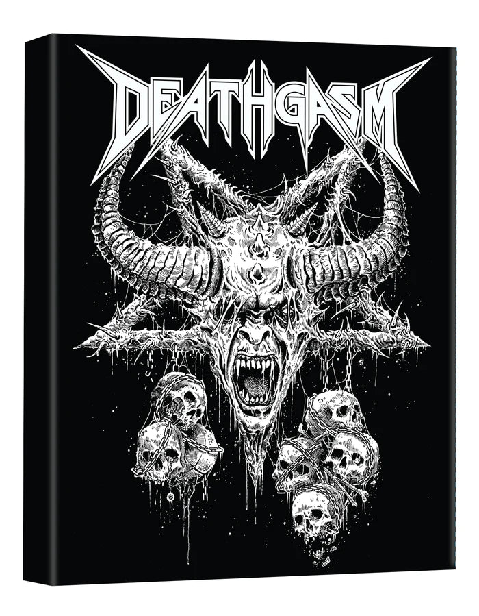Deathgasm Limited Edition Raven Banner Blu-Ray [NEW] [SLIPCOVER]