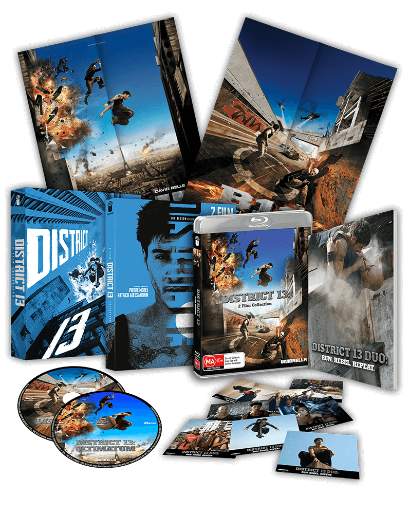 District 13: 2 Film Collection (2004, 2009) Blu-ray Collector's Edition