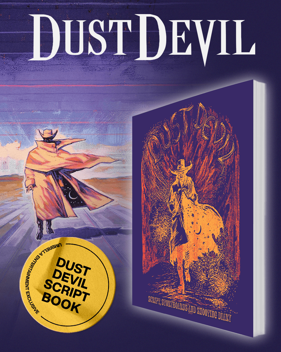 Dust Devil (1992) 4K & Blu-ray T-Shirt Collector's Edition (+ Color Out Of Space)