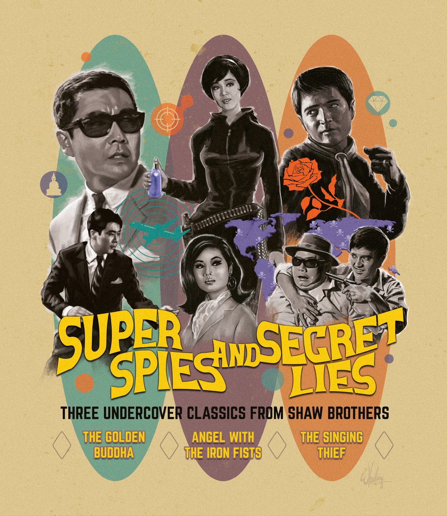 Super Spies and Secret Lies Limited Edition Eureka Video Blu-Ray [PRE-ORDER] [SLIPCOVER]