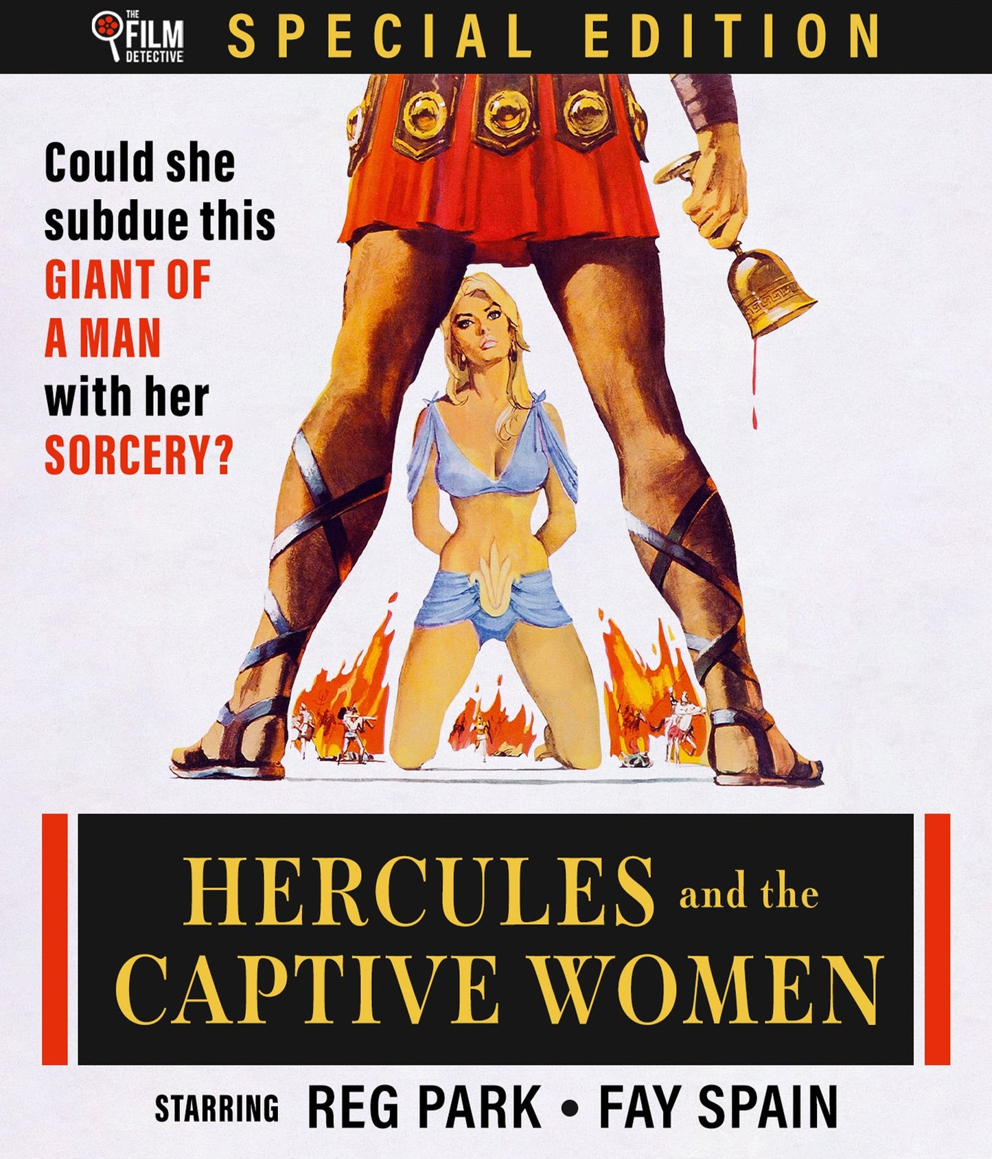 Hercules and the Captive Women Film Detective Blu-Ray [NEW]