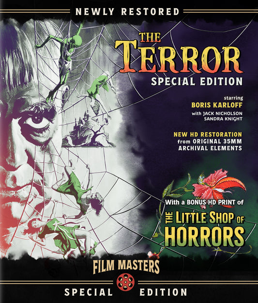 The Terror / The Little Shop of Horrors The Film Detective Blu-Ray [PRE-ORDER]