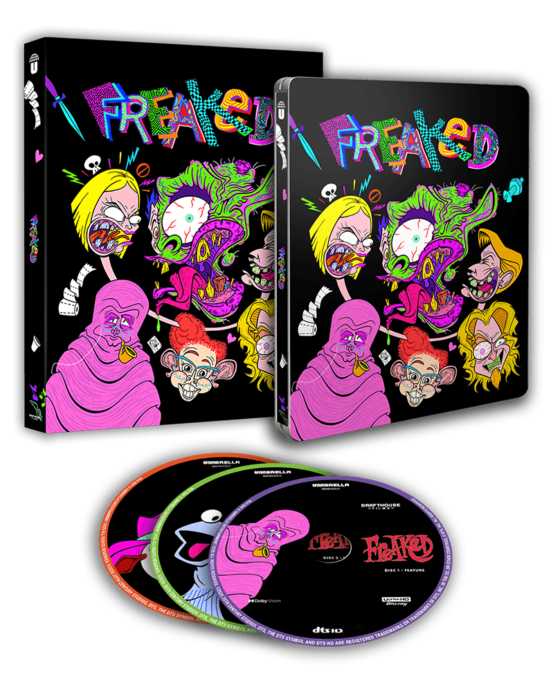 Freaked! (1993) 4K & Blu-ray Collector's Edition Steelbook