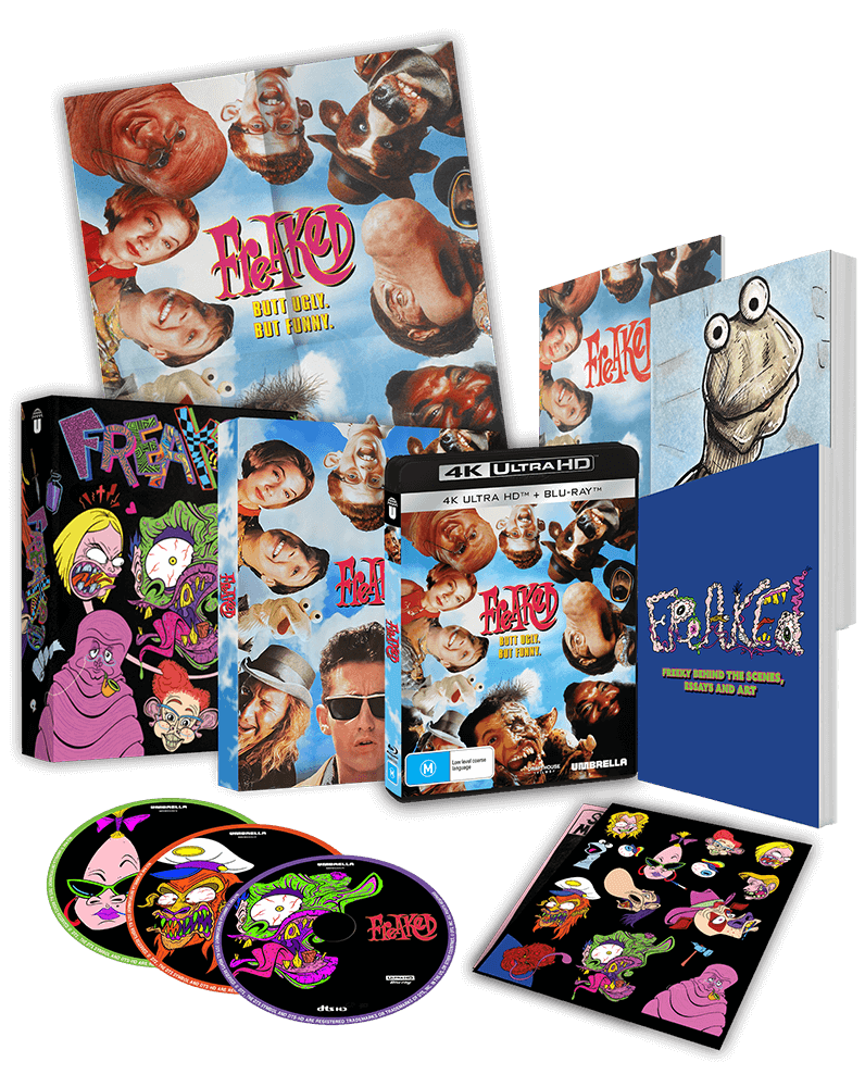 Freaked (1993) 4K & 2 Blu-ray Collector's Edition