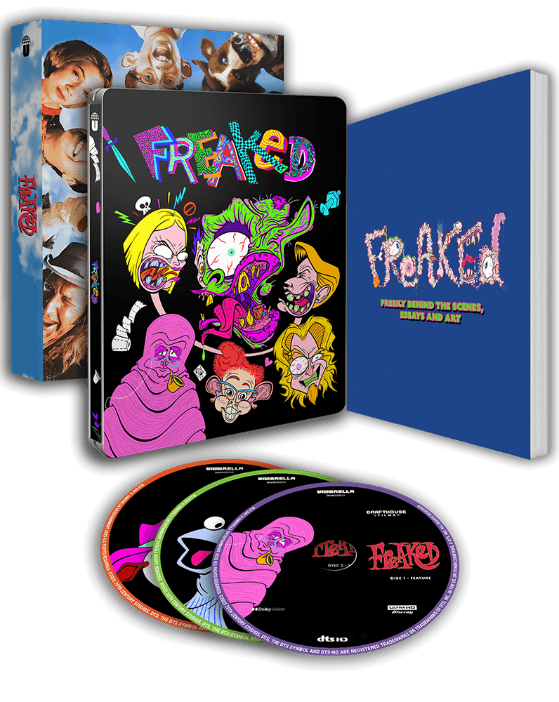 Freaked! (1993) 4K & Blu-ray Collector's Edition Steelbook