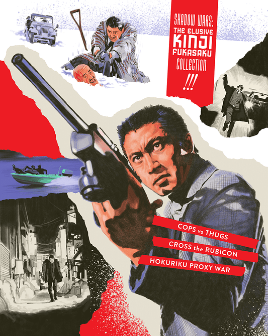 Shadow Wars: The Elusive Kinji Fukasaku Collection (1975, 1975, 1977) Blu-ray Collector's Edition